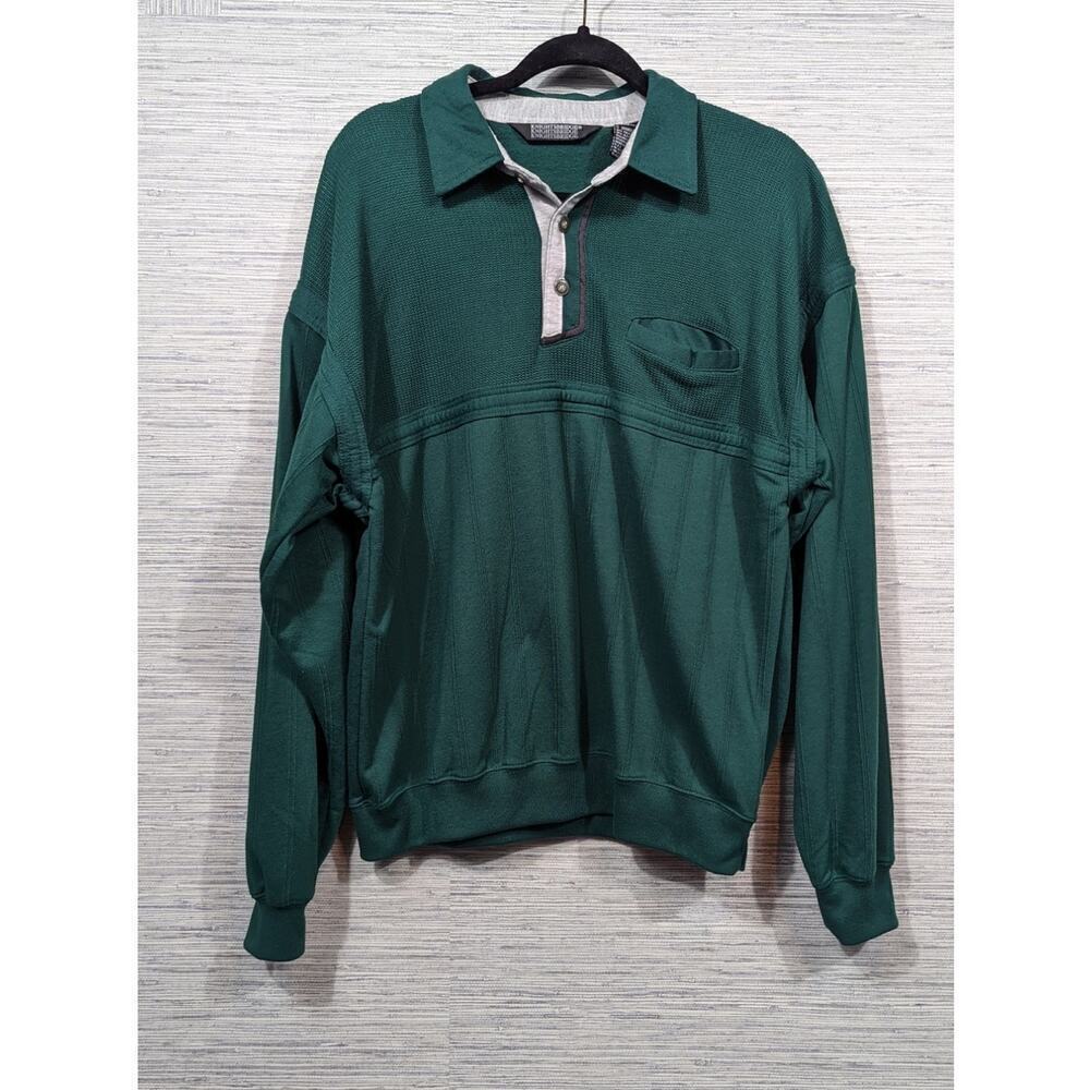 Vintage Knights-Bridge Long Sleeve Sweatshirt - Size Large